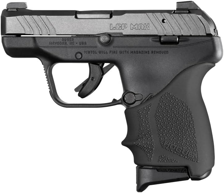 Hogue HandALL® Beavertail Grip Sleeve - Black for Ruger LCP MAX