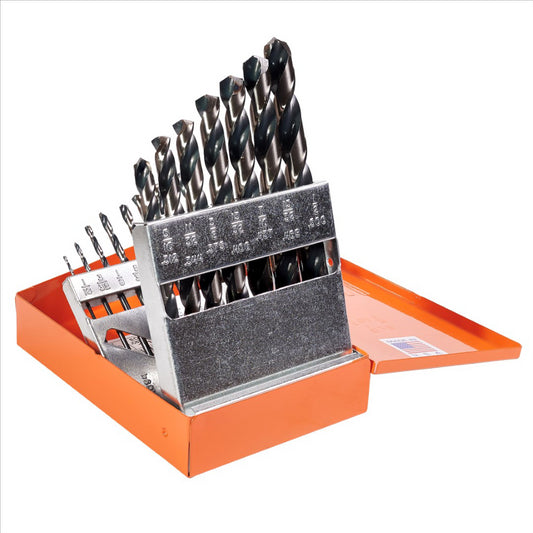 KnKut KnKut 15 Piece Jobber Length Drill Bit Set 1/16"-1/2" by 32nds