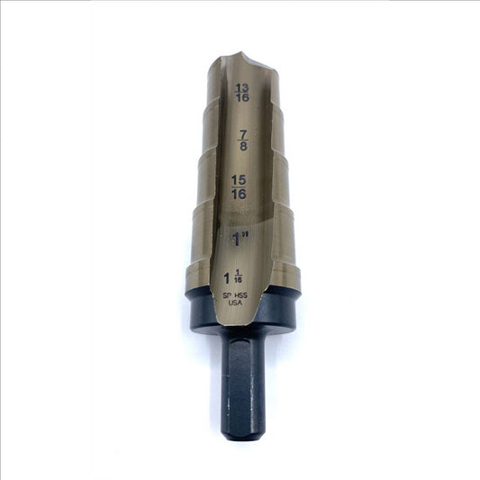 KnKut 13/16" - 1-1/16" Hole Expansion Step Reamer