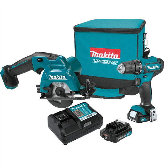 12V max CXT&reg; Lithium-Ion Cordless 2-Pc. Combo Kit (2.0Ah)