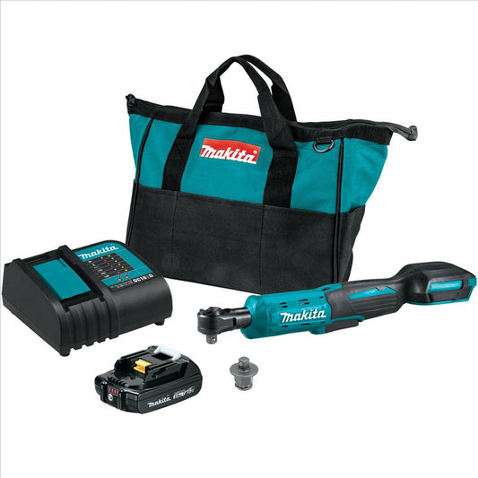 18V Lithium-Ion Cordless 3/8" / 1/4" Sq. Drive Ratchet Kit (2.0Ah)