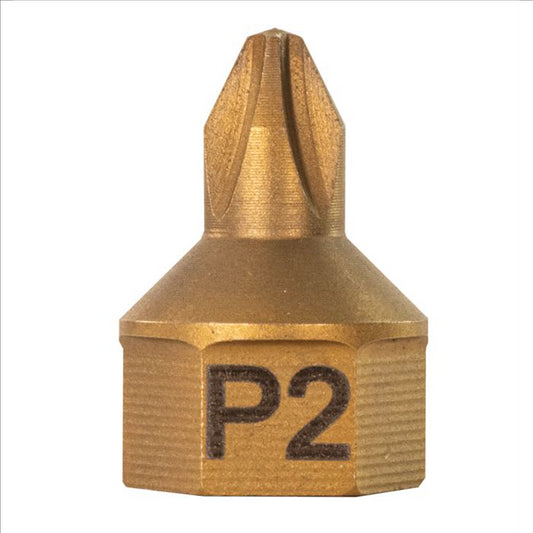 No. 2 Phillips&reg; Dual Drive Bit, 7/16" Drive