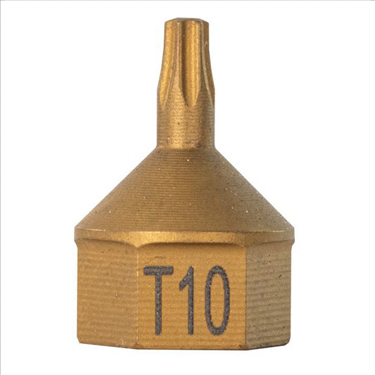 T10 Torx® Dual Drive Bit, 7/16" Drive