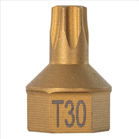 T30 Torx&reg; Dual Drive Bit, 7/16" Drive