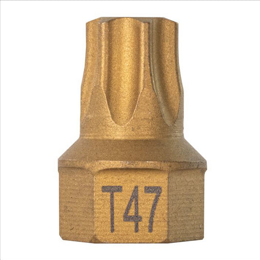 T47 Torx&reg; Dual Drive Bit, 7/16" Drive