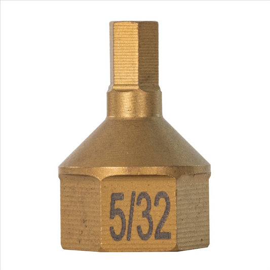 5/32" SAE Hex Dual Drive Bit, 7/16" Drive