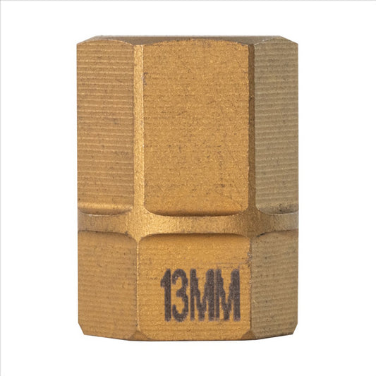 13 MM Metric Hex Dual Drive Bit, 1/2" Drive