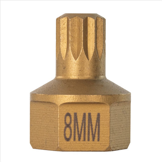 No. 8 Triple Square Dual Drive Bit, 1/2" Drive