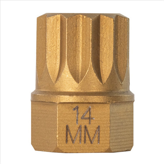 No. 14 Triple Square Dual Drive Bit, 1/2" Drive