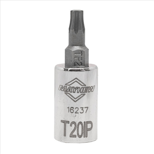 Mayhew T20IP Torx Plus&reg; Short Insert Socket Bit, 1/4-Inch Drive