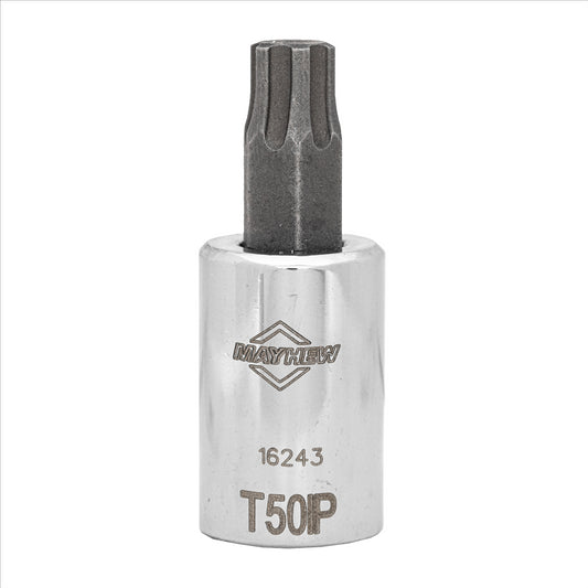 Mayhew T50IP Torx Plus&reg; Short Insert Socket Bit, 3/8-Inch Drive