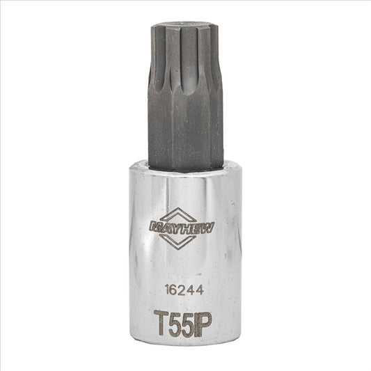 Mayhew T55IP Torx Plus&reg; Short Insert Socket Bit, 3/8-Inch Drive