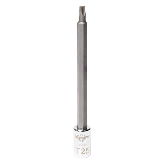 Mayhew T25 Torx&reg; Medium Insert Socket Bit, 1/4-Inch Drive