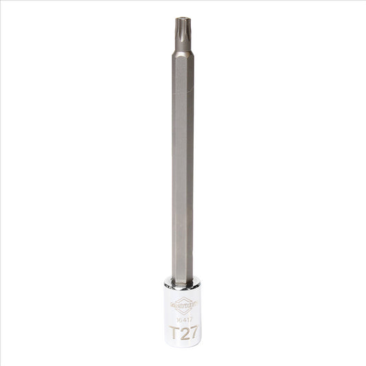Mayhew T27 Torx&reg; Medium Insert Socket Bit, 1/4-Inch Drive