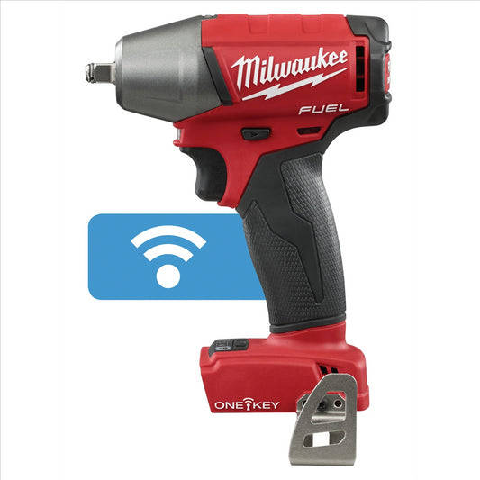 Milwaukee Tool M18 FUEL with ONE-KEY 3/8" Compact Impact Wrench w/ Friction Ring (Tool Only) (2758-20)