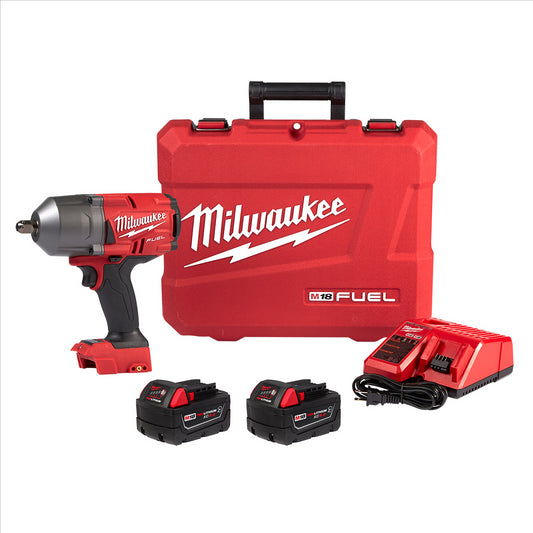 M18 FUEL High Torque 1/2" Impact Wrench with Pin Detent Kit (2766-22R)