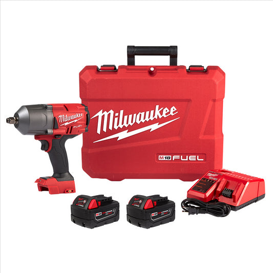 M18 FUEL 1/2" High Torque Impact Wrench with Friction Ring Kit (2767-22R)