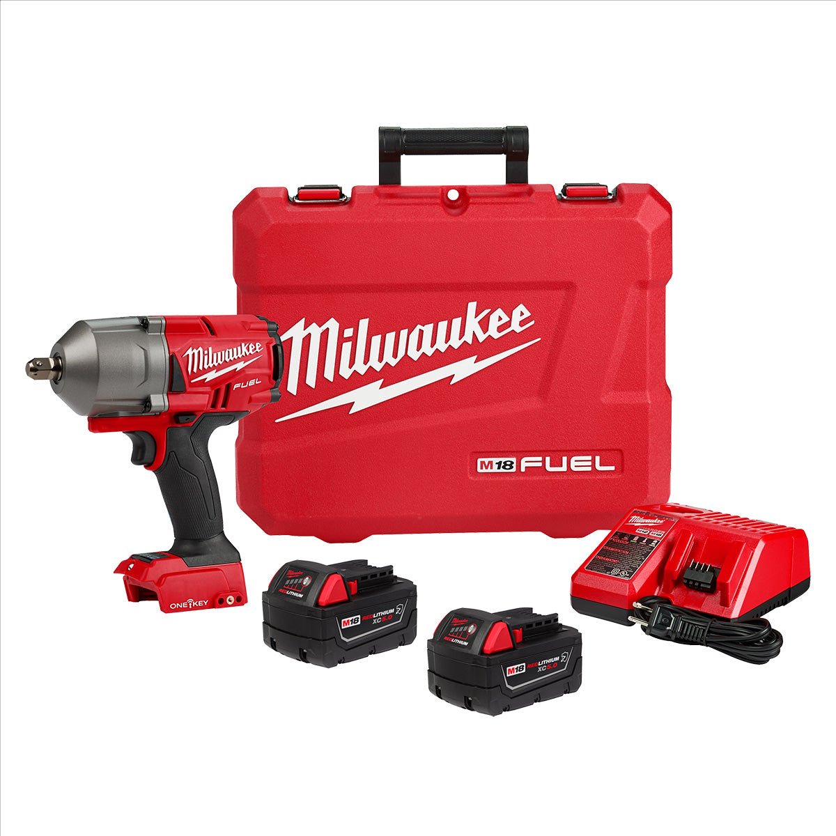 M18 FUEL  w/ ONE-KEY High Torque Impact Wrench 1/2" Pin Detent Kit (2862-22R)