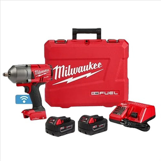 Milwaukee Tool M18 FUEL w/ ONE-KEY High Torque Impact Wrench 1/2" Friction Ring Kit (2863-22R)