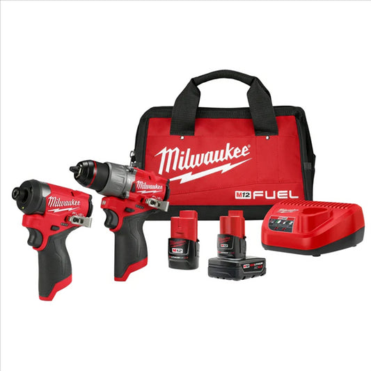 Milwaukee Tool M12 FUEL 2-Tool Combo Kit (3497-22)
