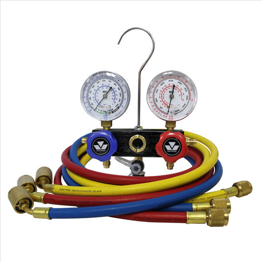 Aluminum metric manifold set
