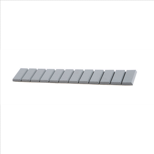 StickPro&trade; Steel Adhesive wheel weights. 0.5 oz segments in 20 lb roll with standard adhesive