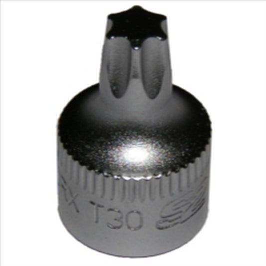 VIM TOOLS T30 - 1/2 CUT Torx Driver, 1/4 in. Square Drive, 3/4 in. OAL, S2 steel