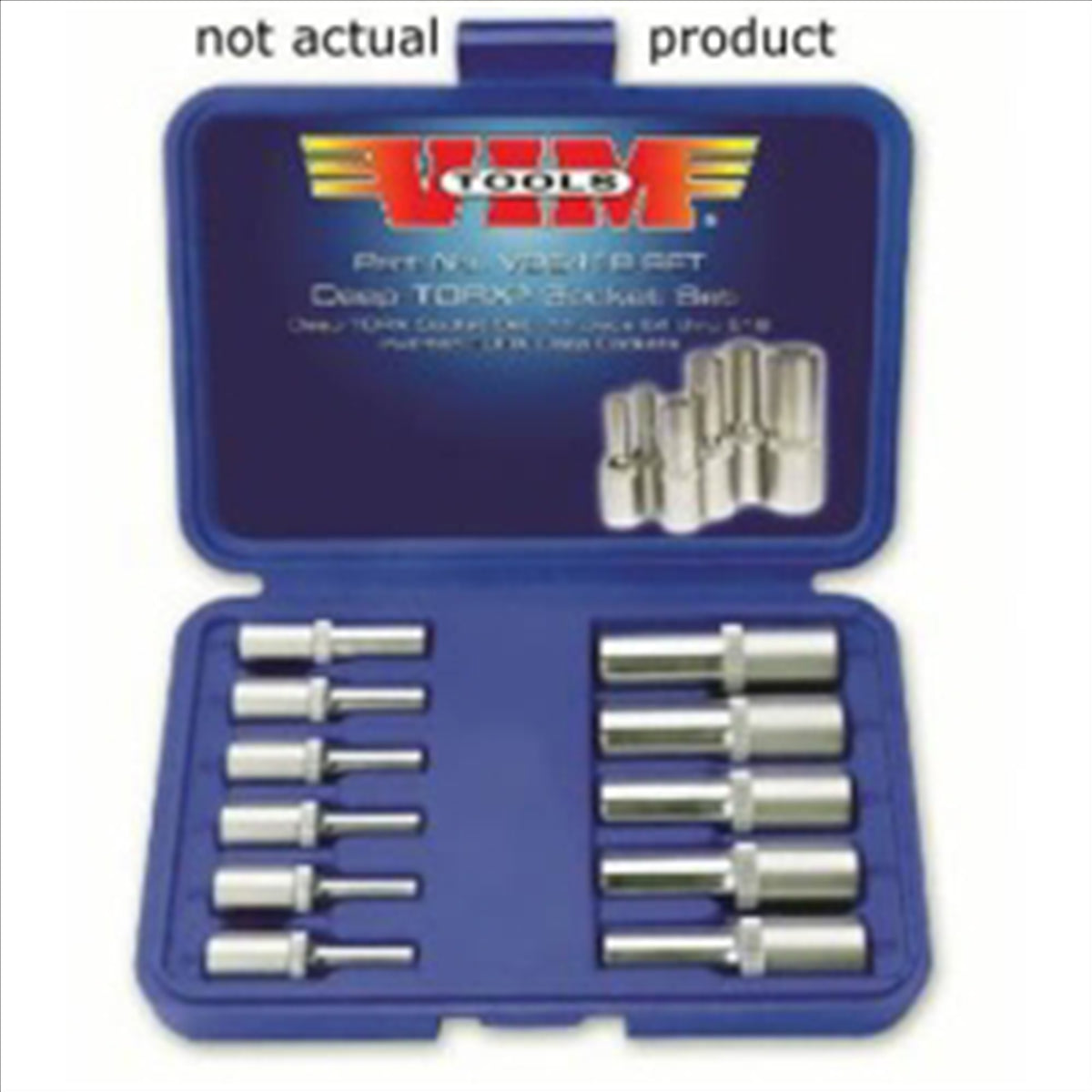 E5 Tx Socket x 1/4" sq dr