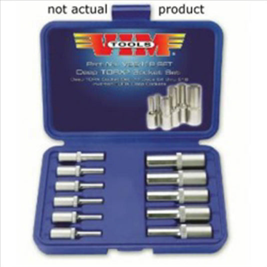 E5 Tx Socket x 1/4" sq dr